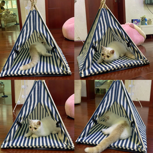 Transform Your Cat's World: Premium Teepee Tents & Winter Nests