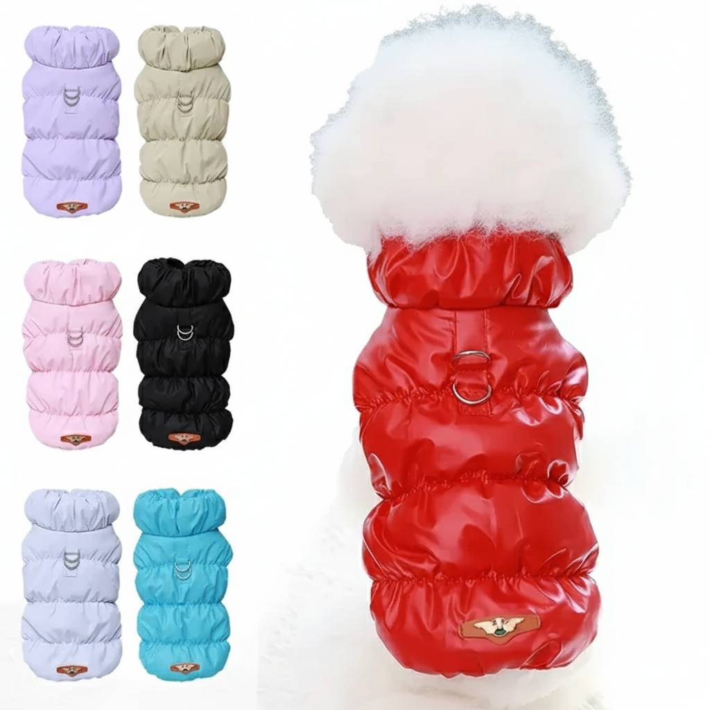 Winter Dog Coat Warm Soft Pet Jacket Small Medium Dogs Cats
