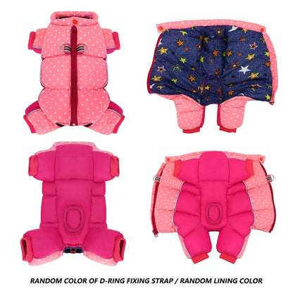 Reflective Dog Winter Jacket - Warm Snow Coat for Small Dogs