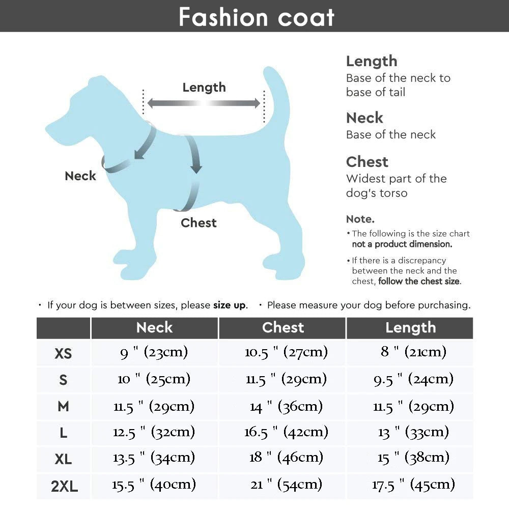 Waterproof Winter Dog Coat - Warm Jumpsuit for Small Medium Dogs
