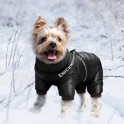 Winter Dog Jacket - Waterproof Reflective Harness Coat S-XXL