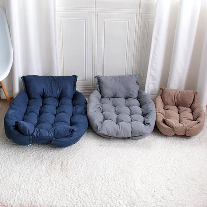 3-in-1 Multifunctional Dog Bed - Warm Winter Pet Sofa & Cushion