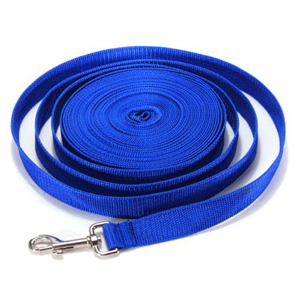 Long Dog Training Leash - Nylon Recall Rope for Large Dogs 5-20m