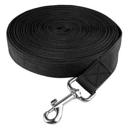 Long Dog Training Leash - Nylon Recall Rope for Large Dogs 5-20m