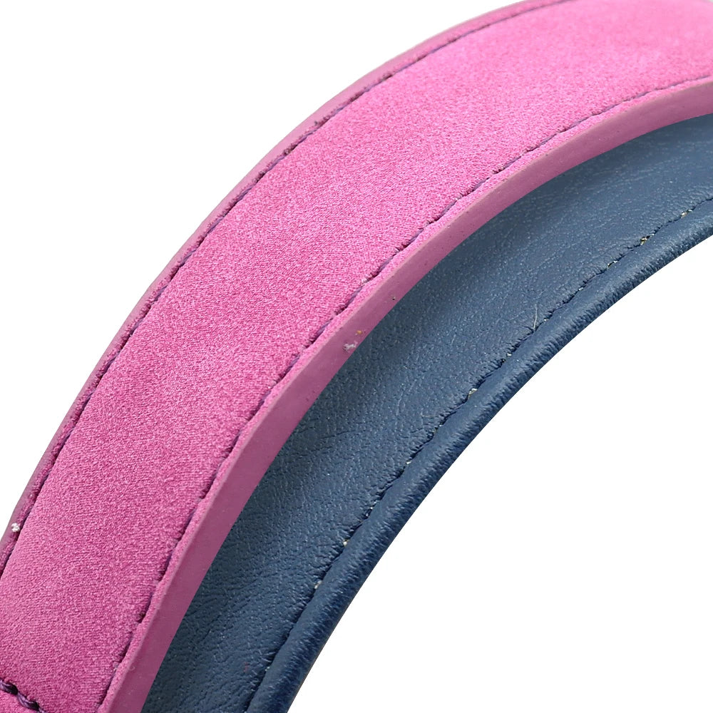 Premium Padded Leather Dog Collar - Comfort & Style for All Breeds