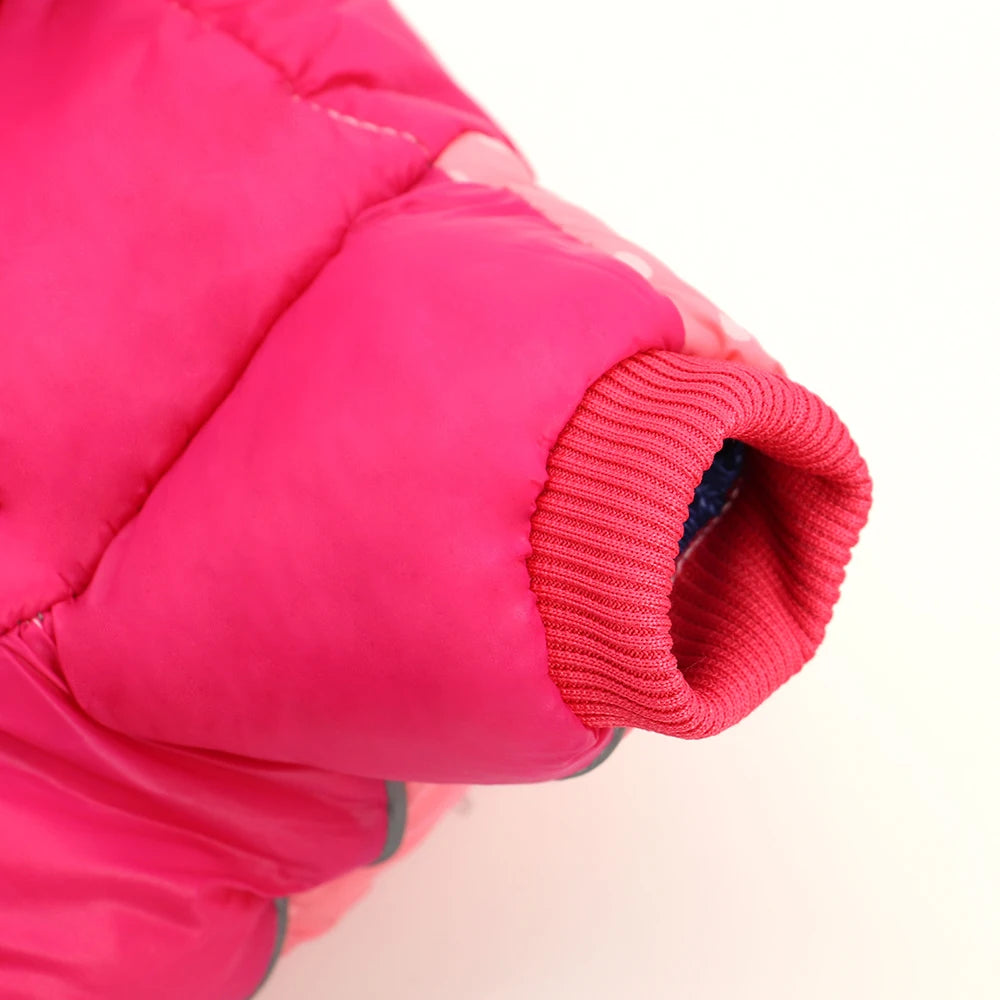 Reflective Dog Winter Jacket - Warm Snow Coat for Small Dogs