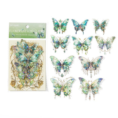 Butterfly Stickers Pack 20pcs - Scrapbook Journaling Supply 3