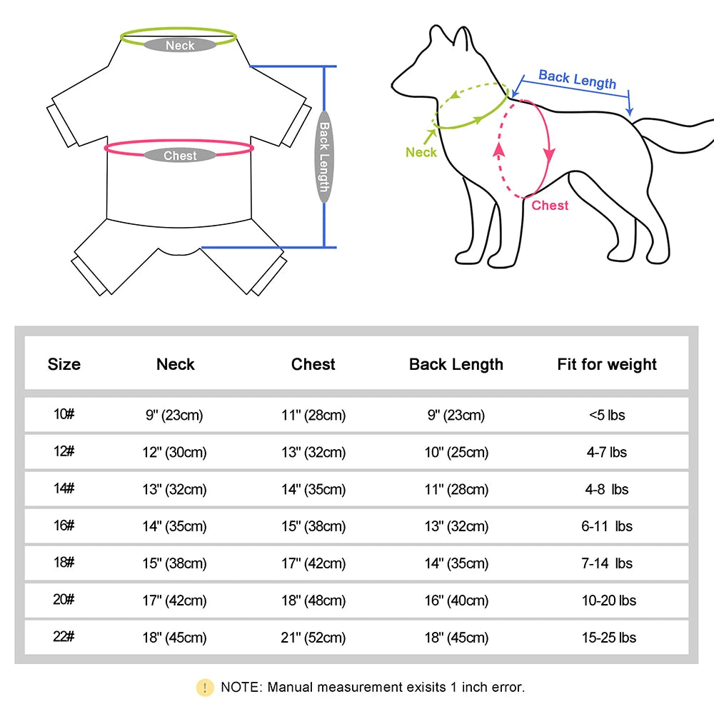 Warm Winter Dog Coat with Harness - Thick Cotton Down Jacket