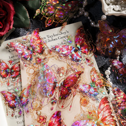 Butterfly Stickers Pack 20pcs - Scrapbook Journaling Supply