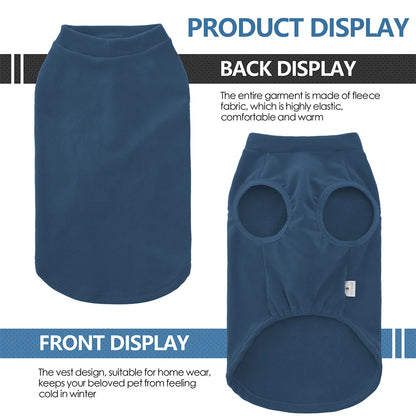 Soft Winter Dog Jacket - Stretchy Pullover Vest for Small to Large Dogs GN