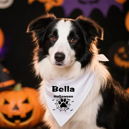 Reflective Dog Collar & Leash Set with Custom Engraved ID Tag
