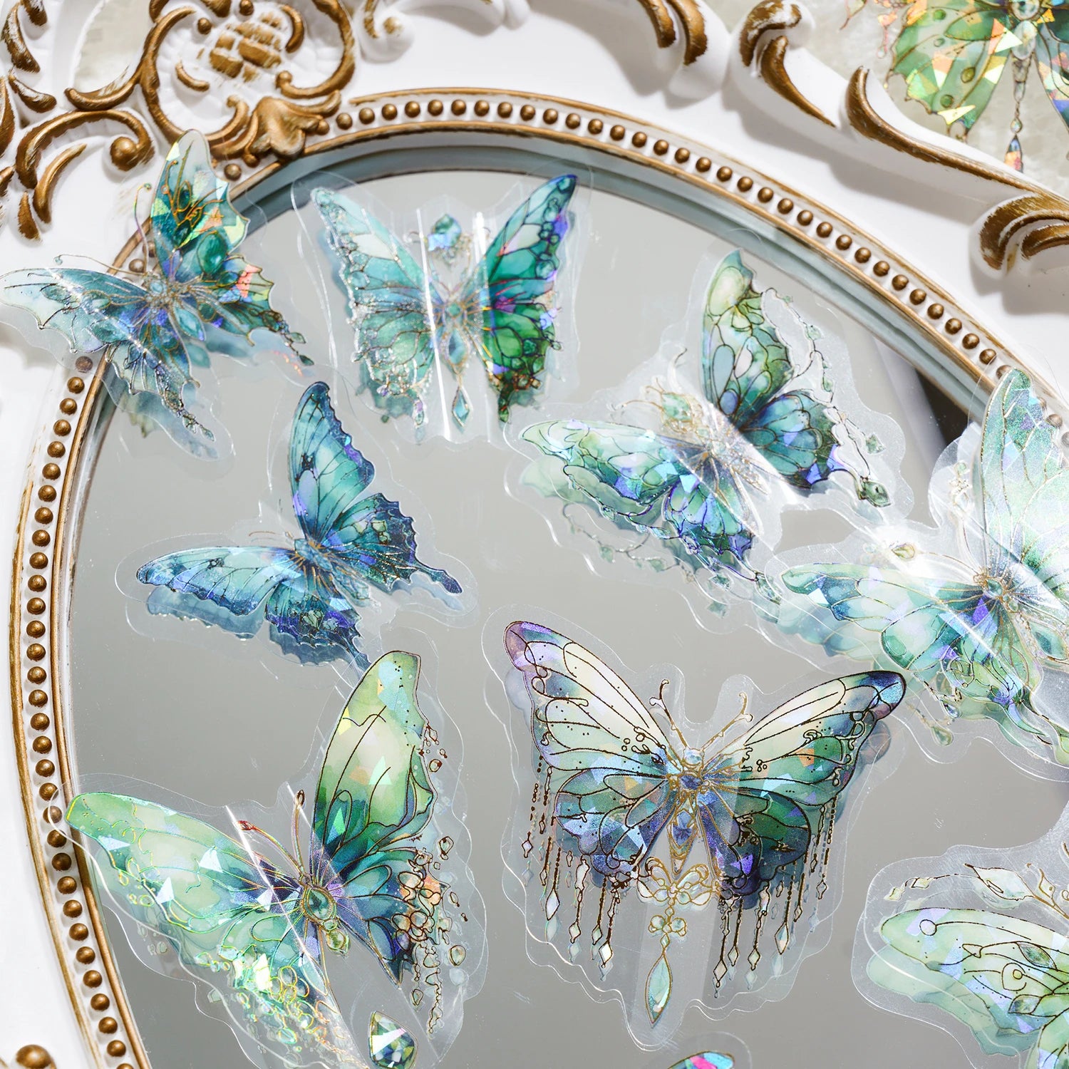 Butterfly Stickers Pack 20pcs - Scrapbook Journaling Supply