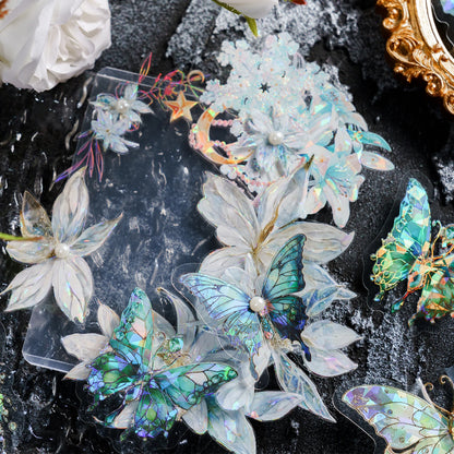 Butterfly Stickers Pack 20pcs - Scrapbook Journaling Supply