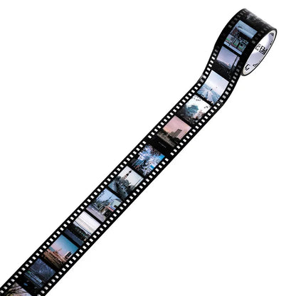 Retro Film PET Tape 25mm - Vintage Washi Tape for Scrapbooking 2
