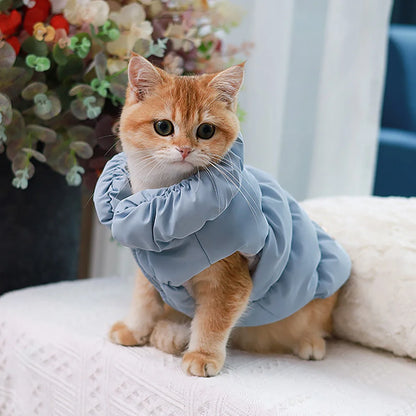 Winter Dog Coat Warm Soft Pet Jacket Small Medium Dogs Cats
