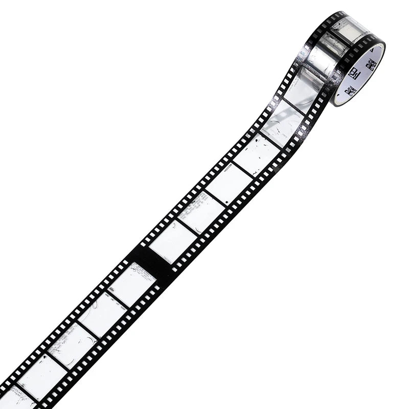 Retro Film PET Tape 25mm - Vintage Washi Tape for Scrapbooking 1