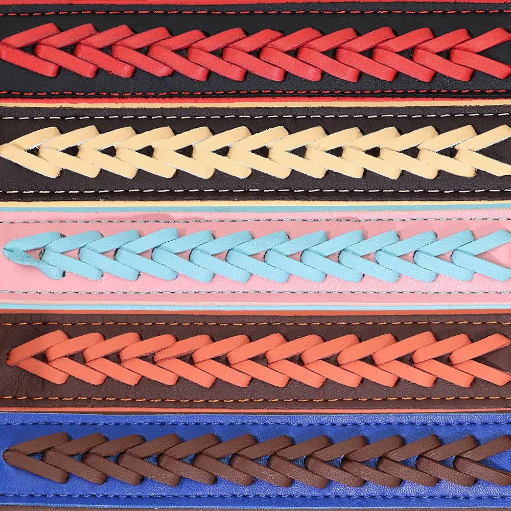 Personalized Dog Collar with Free Engraving - Premium PU Leather