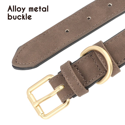 Personalized Soft Dog Collar with Free Rhinestone Charm