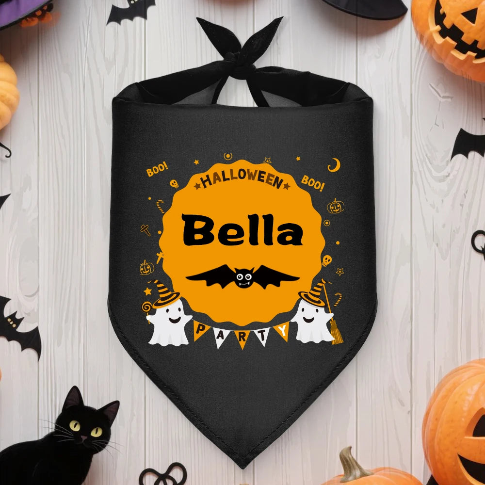 Reflective Dog Collar & Leash Set with Custom Engraved ID Tag BL-BF Free size