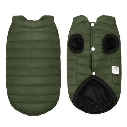 Winter Dog Jacket - Warm Down Coat for Small Medium Dogs