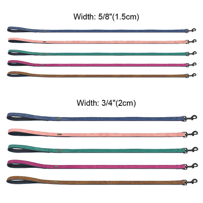 Personalized Dog Collar & Leash Set - Custom Engraved Pet Accessories