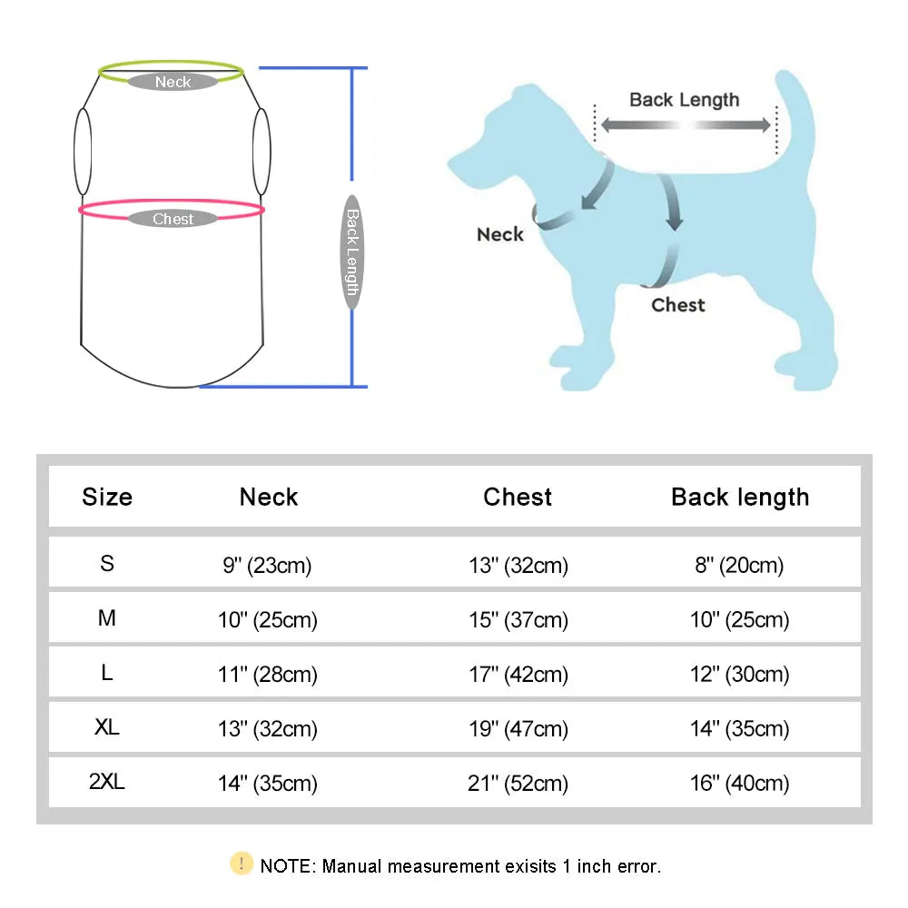 Warm Fleece Dog Cat Clothes - Winter Jacket Vest for Small Dogs