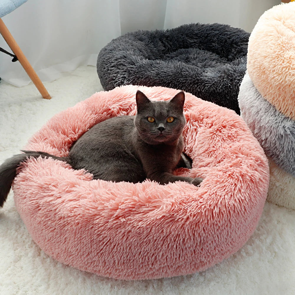 Super Soft Cat Bed House - Warm Winter Pet Sleeping Nest for Cats and Small Dogs