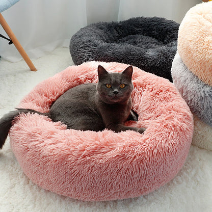 Super Soft Cat Bed House - Warm Winter Pet Sleeping Nest for Cats and Small Dogs