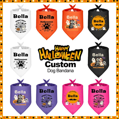Reflective Dog Collar & Leash Set with Custom Engraved ID Tag